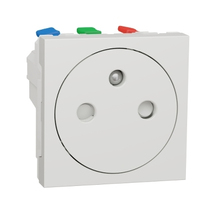 Schneider Electric NU305218 prise de courant Blanc