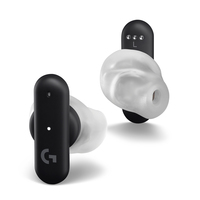 Logitech G FITS Zestaw słuchawkowy True Wireless Stereo (TWS) Douszny Gaming Bluetooth Czarny