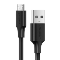 Ugreen UG-60136 kabel USB 1 m USB 2.0 USB A Micro-USB A Czarny
