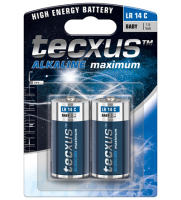 Tecxus LR14 2-BL Einwegbatterie C Alkali
