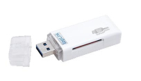 LogiLink CR0034 lecteur de carte mémoire Blanc USB 3.2 Gen 1 (3.1 Gen 1)