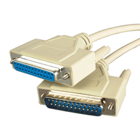 Videk DB25M to DB25F Serial Modem Cable 5Mtr