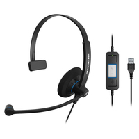 Sennheiser SC 30 USB CTRL Headset Head-band Black,Blue