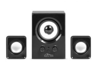 Mediatech MT3327 speaker set 12 W Black 2.1 channels