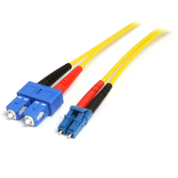 StarTech.com Cable de Red Adaptador de 4m Monomodo Dúplex Fibra Óptica LC-SC 9/125