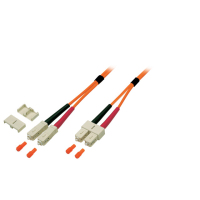 EFB Elektronik O6413.7,5 Glasfaserkabel 7,5 m SC OM2 Orange