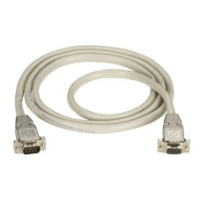 Black Box EDN12H-0010-MF cable de serie Blanco 3 m DB9