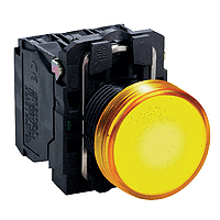 Schneider Electric XB5AVB5 alarm light indicator 24 V Yellow