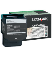 Lexmark C54x, X54x Black Return Programme Toner Cartridge (1K) festékkazetta Eredeti Fekete