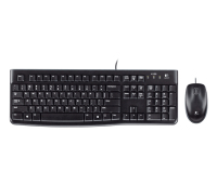 Logitech Desktop MK120 Tastatur Maus enthalten USB QWERTZ Deutsch Schwarz
