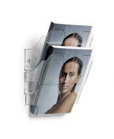Durable FLEXIPLUS tijdschrifthouder 2 schappen Transparant