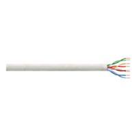 LogiLink Cat.6 U/UTP 305m kabel sieciowy Szary Cat6 U/UTP (UTP)