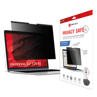 Displex PRIVACY SAFE Magnetischer 2-Wege Blickschutzfilter für Laptop/ Notebook 14'' (16:9)