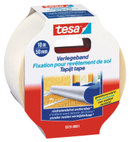 TESA 55731 szövetbetétes ragasztószalag Beltéri használatra alkalmas 10 M PVC Fehér