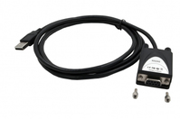 EXSYS EX-1311-2F câble Série Noir 1,8 m USB Type-A DB-9