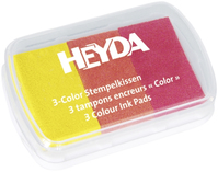 HEYDA 204888462 stempelkussen & -inkt Meerkleurig 3 stuk(s)