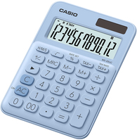 Casio MS-20UC-LB kalkulator Komputer stacjonarny Podstawowy kalkulator Niebieski