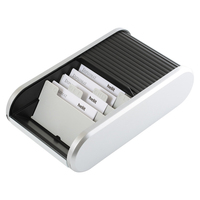 Helit H6220499 bandeja de escritorio/organizador Plástico Negro, Blanco