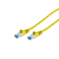 S-Conn 75711-0.5Y cable de red Amarillo 0,5 m Cat6a S/FTP (S-STP)