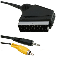 ICIDU 147539 SCART kábel 5 M RCA SCART (21-pin) Többszínű