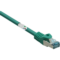 Renkforce RF-5088650 hálózati kábel Zöld 2 M Cat6a S/FTP (S-STP)