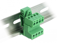 DeLOCK 66079 Anschlussblock 4-pin Grün