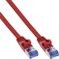 InLine 71855R netwerkkabel Rood 0,5 m Cat6a U/FTP (STP)