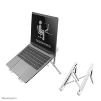 Neomounts NSLS010 stojak na laptop Podstawka na notebooka Srebrny 43,2 cm (17")