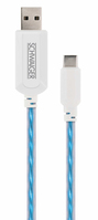 Schwaiger LKL 100 C USB-kabel 0,8 m USB 2.0 USB A USB C Wit