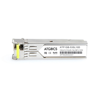 ATGBICS SFP-GE-10-SM1550 Huawei Compatible Transceiver SFP 1000Base BX (Tx1550nm/RX1310nm, 10km, SMF, DOM)