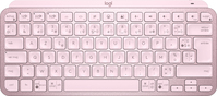 Logitech MX Keys Mini tastiera RF senza fili + Bluetooth ĄŽERTY Francese Rosa