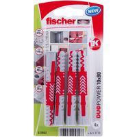 Fischer 537652 schroefanker & muurplug 4 stuk(s) 80 mm