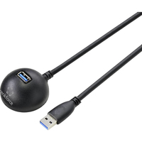 Renkforce RF-4969046 USB kábel 1,8 M USB 3.2 Gen 1 (3.1 Gen 1) USB A Fekete
