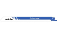 Metabo 631493000 Lame de scie sauteuse, à chantourner et sabre Lames de scie sabre Bimétal 5 pièce(s)