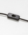 Kave Home Serenella tafellamp E27 Grijs, Wit