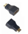 Gembird A-HDMI-FC cambiador de género para cable mini-HDMI Negro