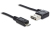 DeLOCK 1m USB 2.0 A - micro-B m/m USB-kabel USB A Micro-USB B Zwart
