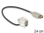 DeLOCK 86327 USB-kabel 0,24 m USB A Zwart