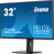 iiyama ProLite XB3270QSU-B1 monitor komputerowy 81,3 cm (32") 2560 x 1440 px Wide Quad HD LED Czarny