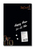 Sigel GL396 tableau magnétique & accessoires Verre 400 x 600 mm Noir