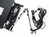 Vertiv Avocent LRA185KMM-001 konsola rackowa 48,3 cm (19") 1366 x 768 px Plastik, Stal Czarny 1U