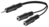 Goobay 50465 audio kabel 0,2 m 3.5mm 2 x 3.5mm Zwart