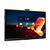 Lenovo ThinkVision T75 LED display 190.5 cm (75") 3840 x 2160 pixels 4K Ultra HD Touchscreen Black