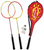 Schildkröt Funsports 970902 Badmintonschläger Kunststoff, Stahl Mehrfarbig