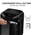 Fellowes LX Series lowes Powershred LX85 paper shredder Cross shredding 75 dB 22.4 cm Black