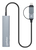 Manhattan USB-C & USB-A combo dock/hub, poorten (4): USB-A (2×) + USB-C (2×), 5 Gbps (USB 3.0), USB-gevoed (geen externe voeding vereist), aluminium