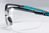 Uvex 9193376 veiligheidsbril Petrol colour, Zwart