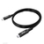 CLUB3D USB4 certified Type-C Gen3x2 Bi-Directional Cable 40Gbps 8K60Hz 100W PowerDelivery M-M 0.8m - 2.62ft