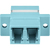 Renkforce RF-4538308 glasvezeladapter LC Aqua-kleur, Wit