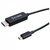 V7 V7USBCDP14-2M Videokabel-Adapter DisplayPort USB Typ-C Schwarz